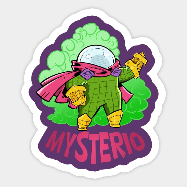Mysterio Sticker by Jetnder